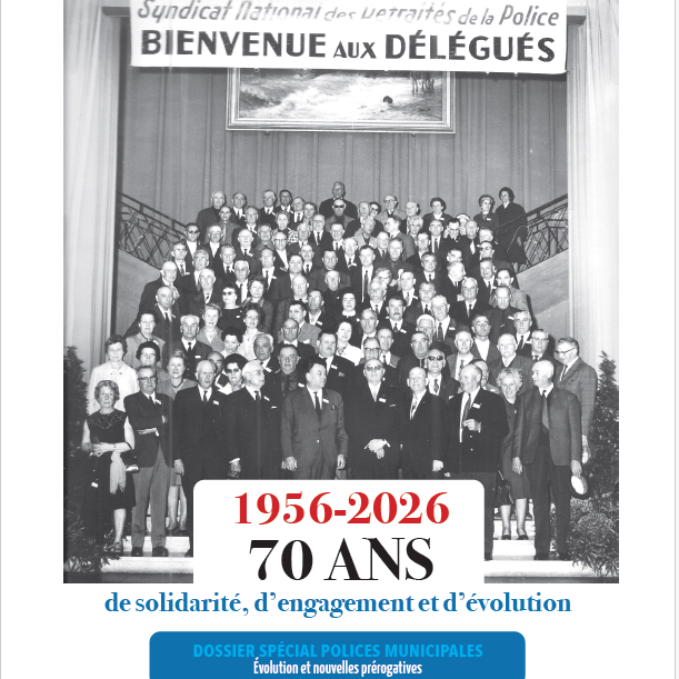 revue INFORMATIONS POLICE 222 numéro 70 ans de l'ANRP